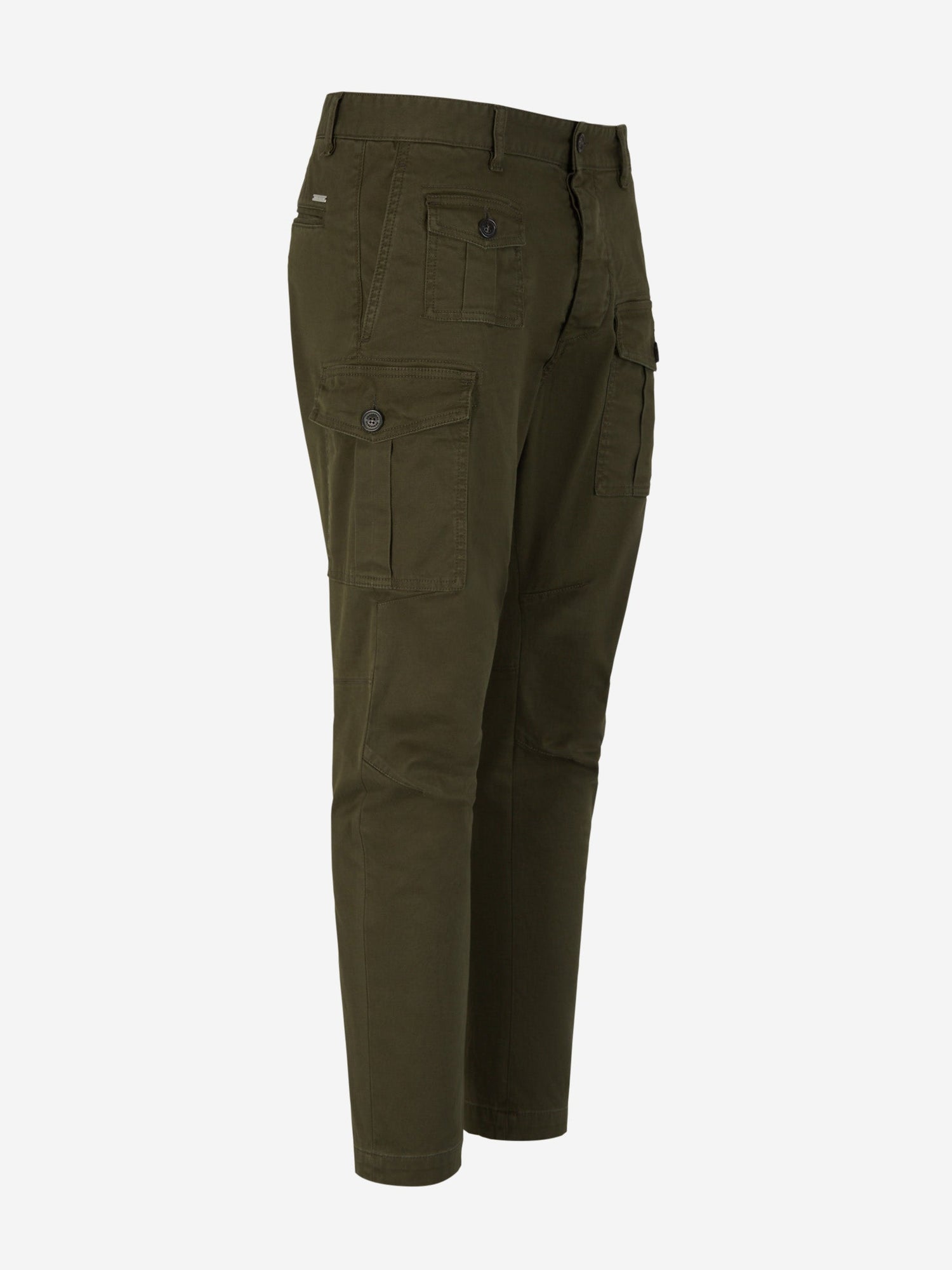 Outlet online Dsquared2 Hombre Pantalones Cargo Sexy color Verde Oscuro sku 521-003012 01 - Foto 2