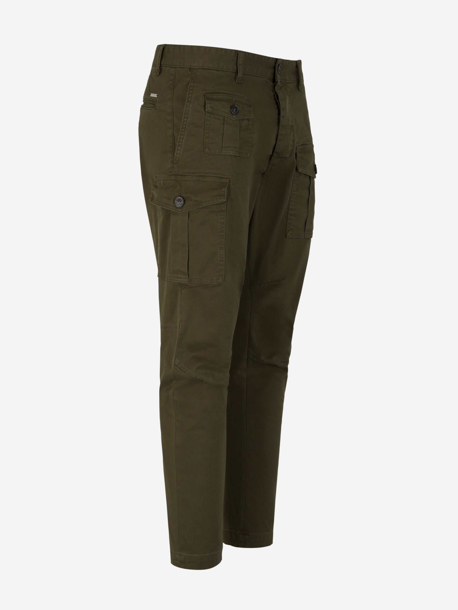 Outlet online Dsquared2 Hombre Pantalones Cargo Sexy color Verde Oscuro sku 521-003012 01 - Foto 2