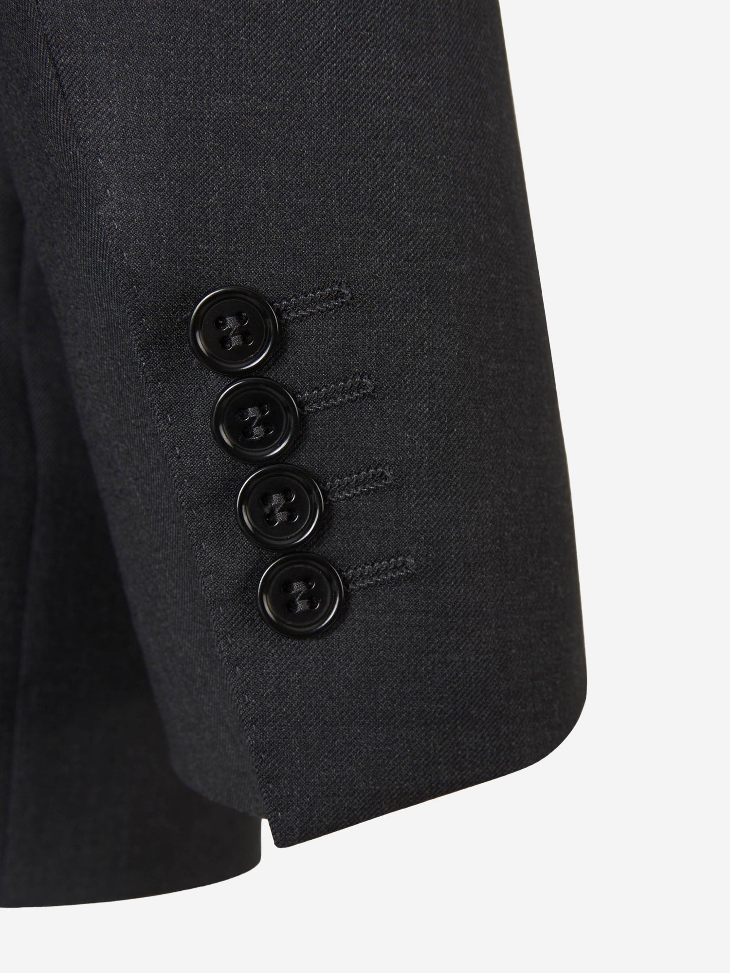 Outlet online Canali Hombre Traje Jaspeado Lana color Gris Antracita sku 311-000283 01 - Foto 5