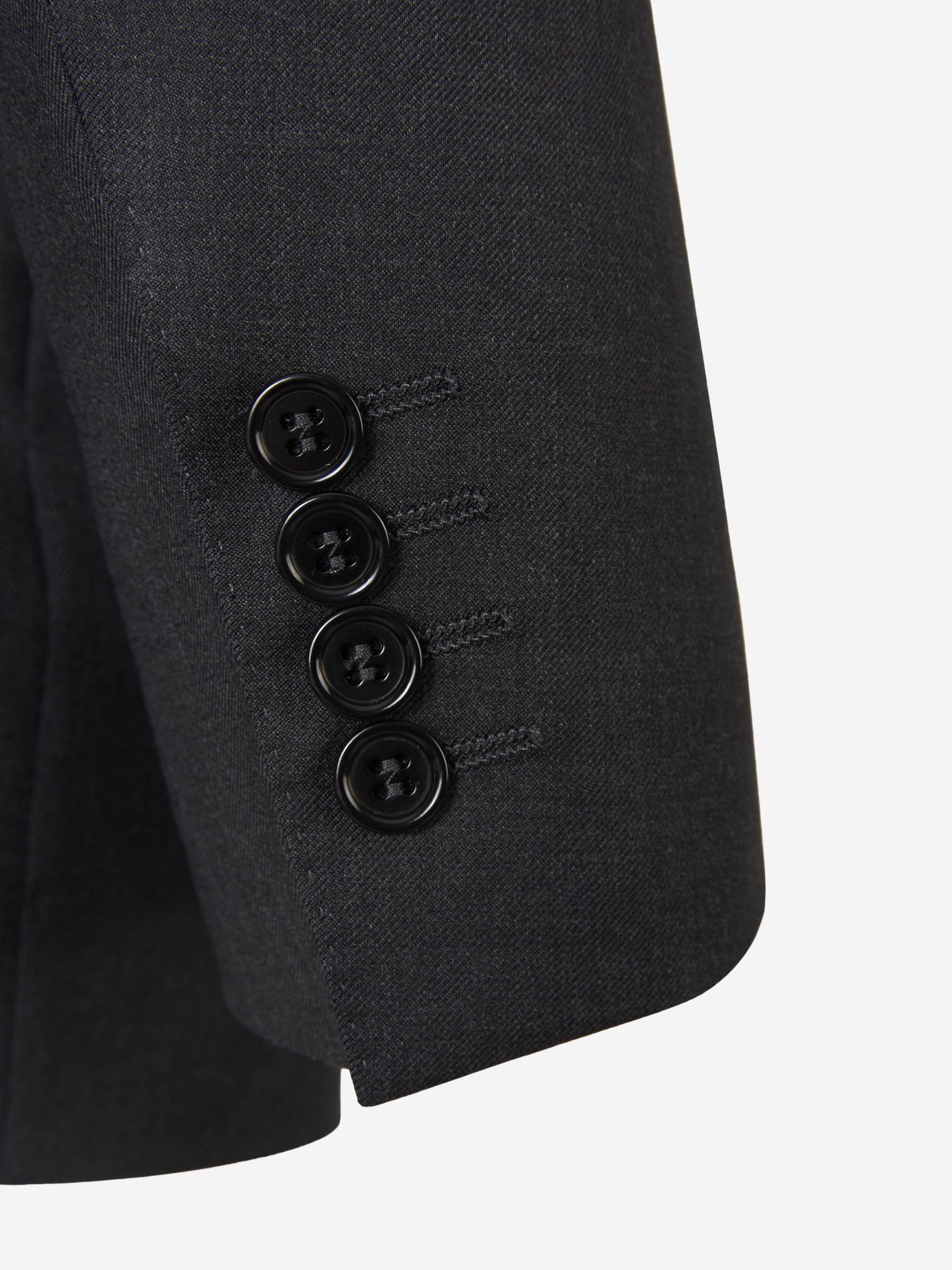 Outlet online Canali Hombre Traje Jaspeado Lana color Gris Antracita sku 311-000283 01 - Foto 5