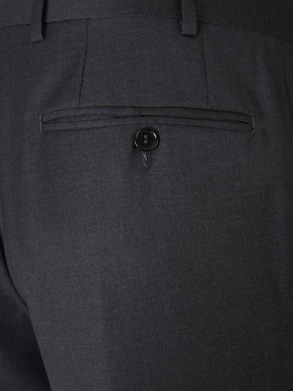 Outlet online Canali Hombre Traje Jaspeado Lana color Gris Antracita sku 311-000283 01 - Foto 9
