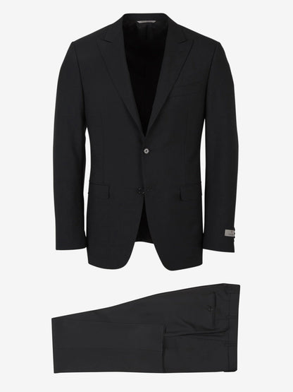 Outlet online Canali Hombre Traje Travel Lana color Negro sku 311-000327 01 - Foto 1