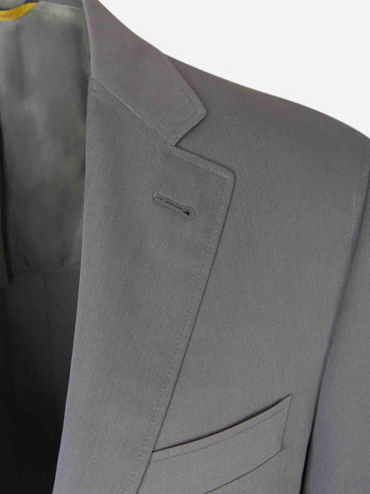 Outlet online Canali Hombre Traje Kei Algodón color Gris Claro sku 311-000336 03 - Foto 3