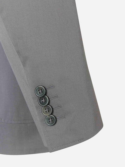 Outlet online Canali Hombre Traje Kei Algodón color Gris Claro sku 311-000336 03 - Foto 5