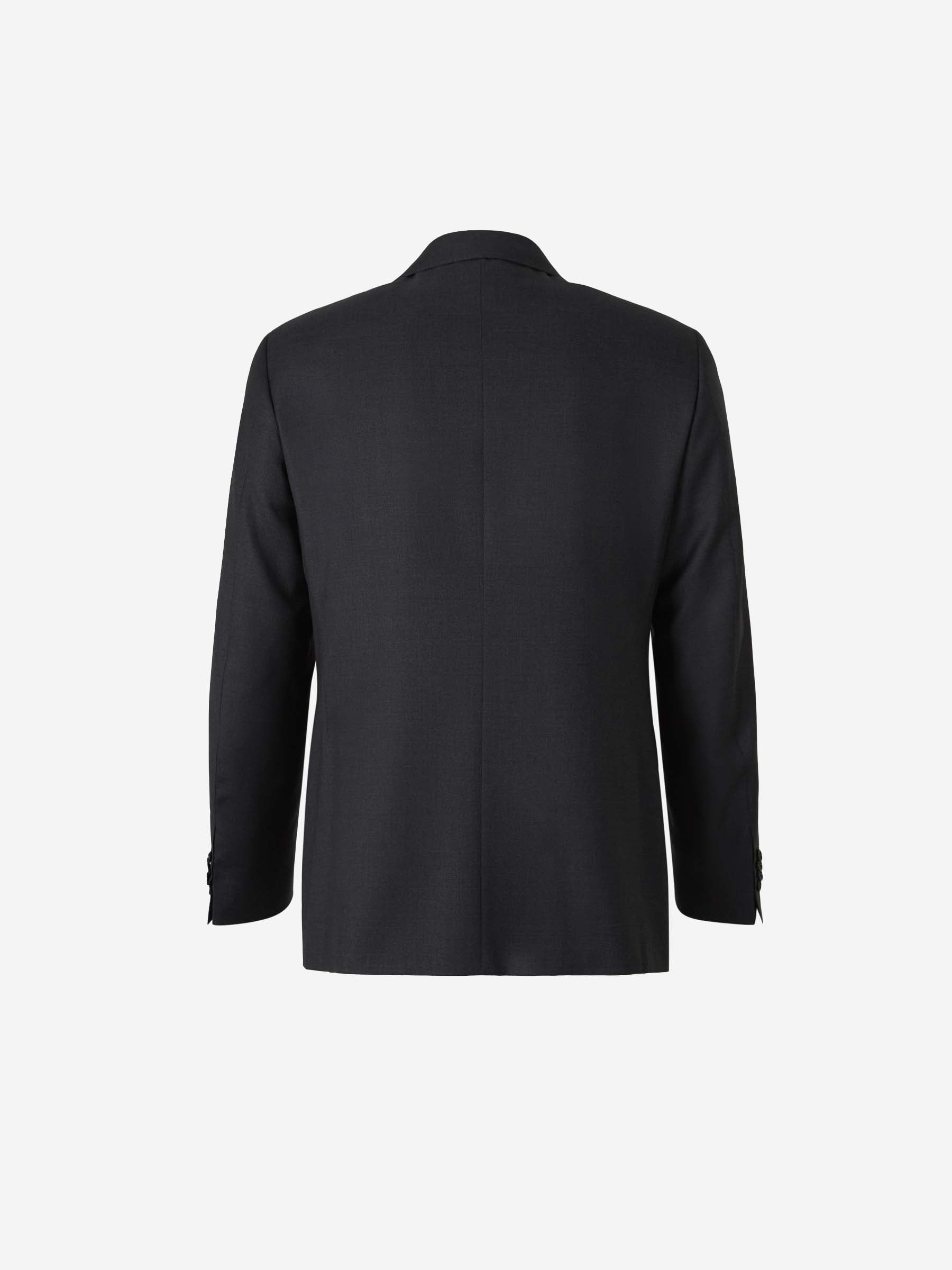 Canali Hombre Barcelona Traje Lana Seda color Gris Antracita sku 311-000345 01 - Foto 2