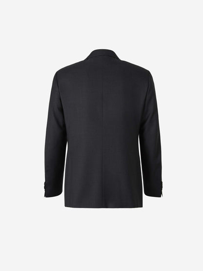 Canali Hombre Barcelona Traje Lana Seda color Gris Antracita sku 311-000345 01 - Foto 2