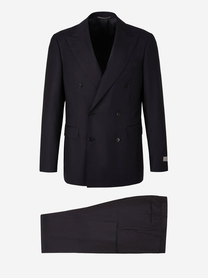 Outlet online Canali Hombre Traje Doble Botonadura color Azul Noche sku 311-000347 01 - Foto 1