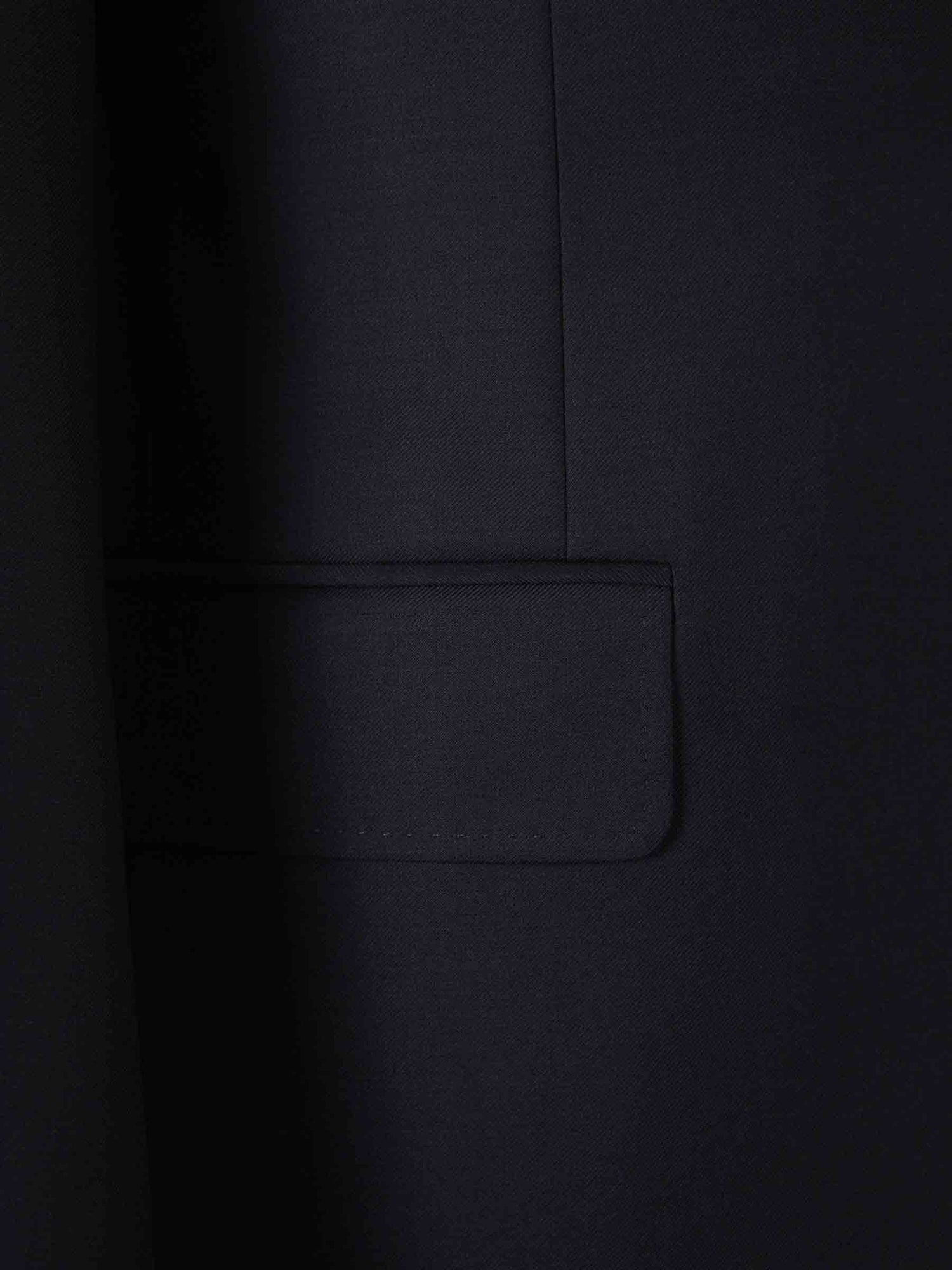 Outlet online Canali Hombre Traje Liso Lana color Azul Noche sku 311-000358 01 - Foto 4