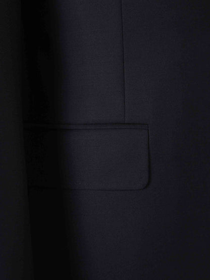 Outlet online Canali Hombre Traje Liso Lana color Azul Noche sku 311-000358 01 - Foto 4