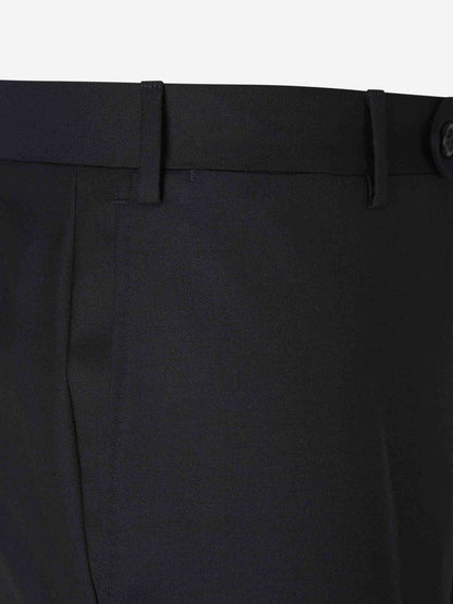 Outlet online Canali Hombre Traje Liso Lana color Azul Noche sku 311-000358 01 - Foto 8