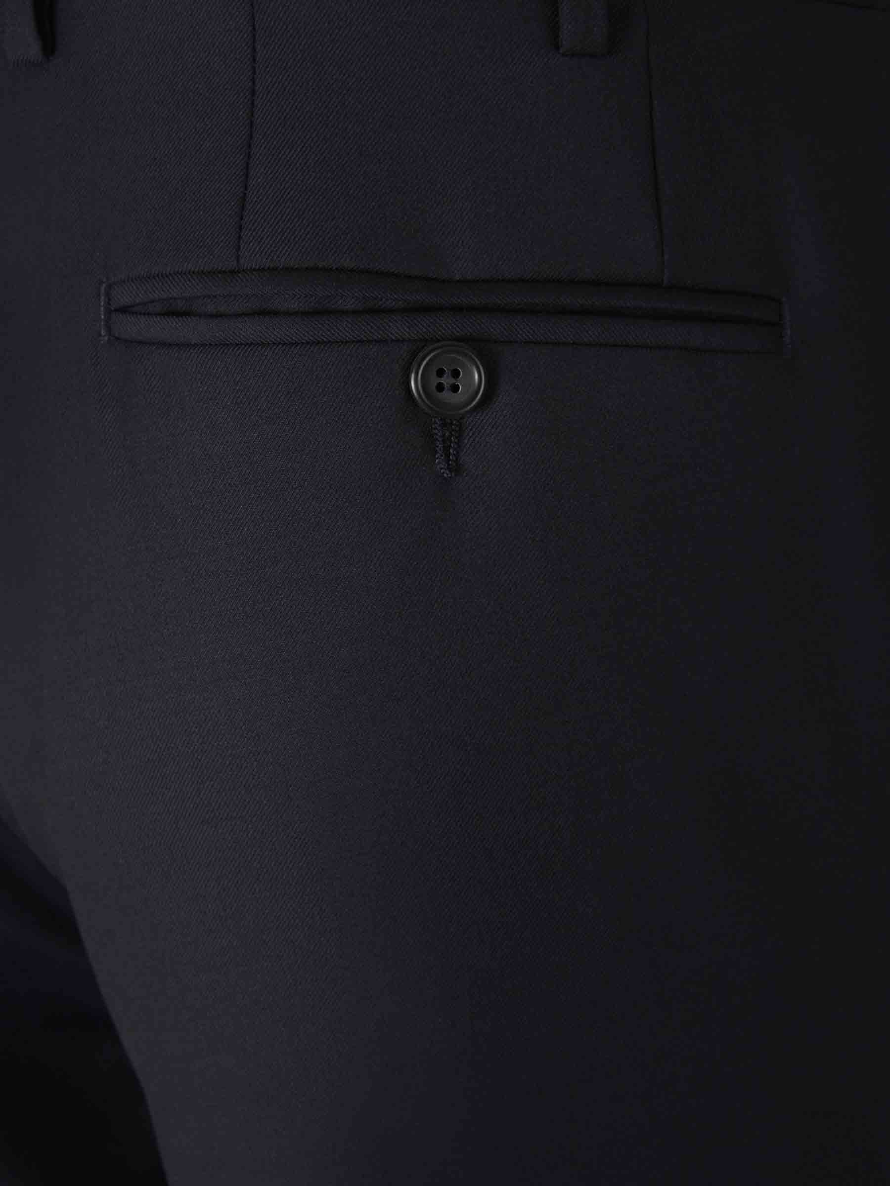 Outlet online Canali Hombre Traje Liso Lana color Azul Noche sku 311-000358 01 - Foto 9