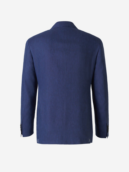 Outlet online Canali Hombre Traje Kei Natura Confort color Azul Marino sku 311-000361 01 - Foto 5