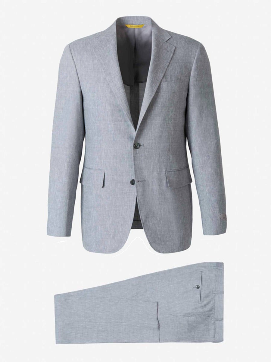Canali Hombre Barcelona Traje Kei Natura Confort color Gris Piedra sku 311-000361 02 - Foto 1