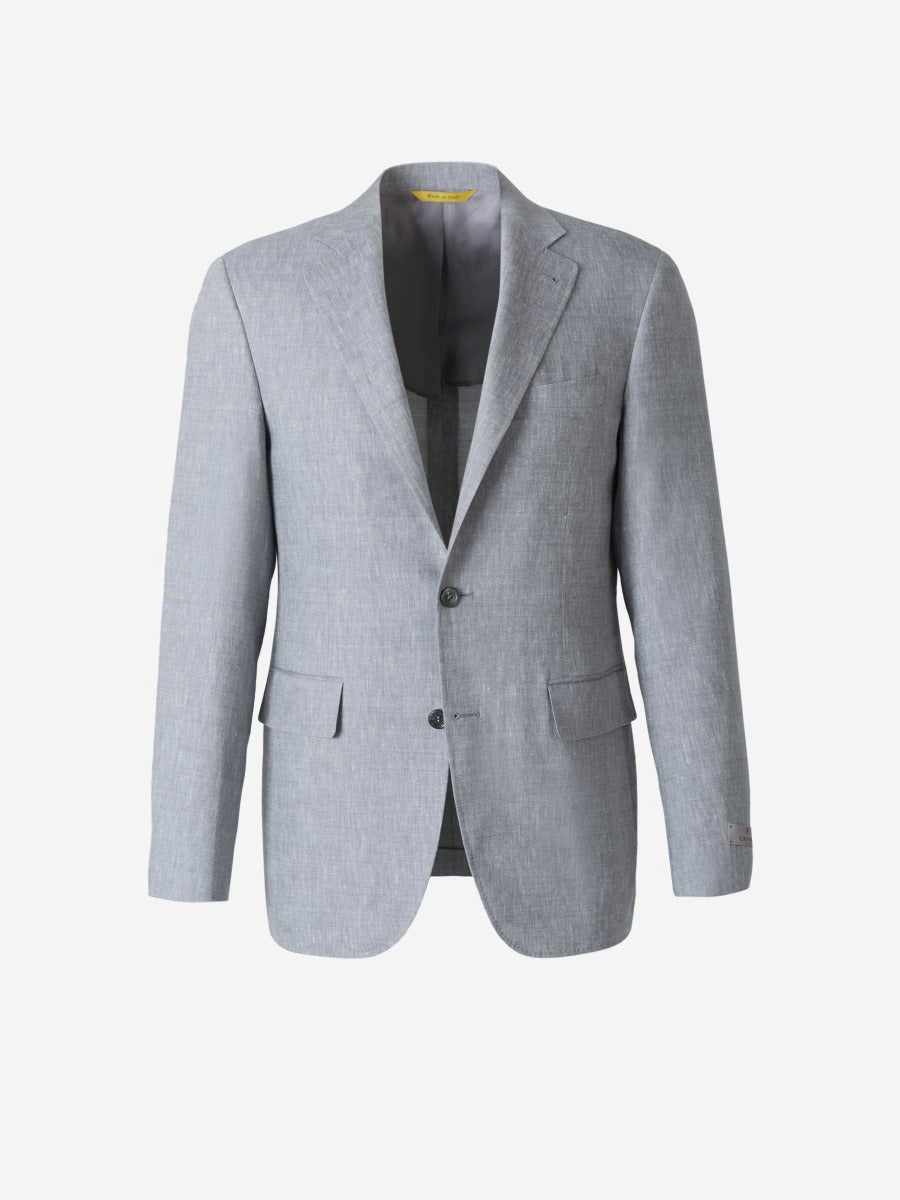 Canali Hombre Barcelona Traje Kei Natura Confort color Gris Piedra sku 311-000361 02 - Foto 2