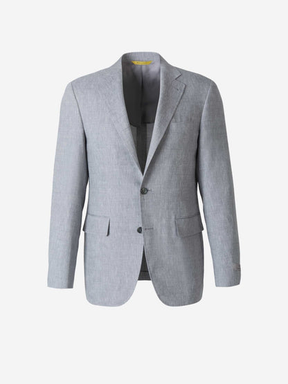 Outlet online Canali Hombre Traje recto color Azul Marino sku 311-000382 01 - Foto 2