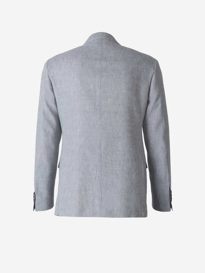 Outlet online Canali Hombre Traje recto color Azul Marino sku 311-000382 01 - Foto 3