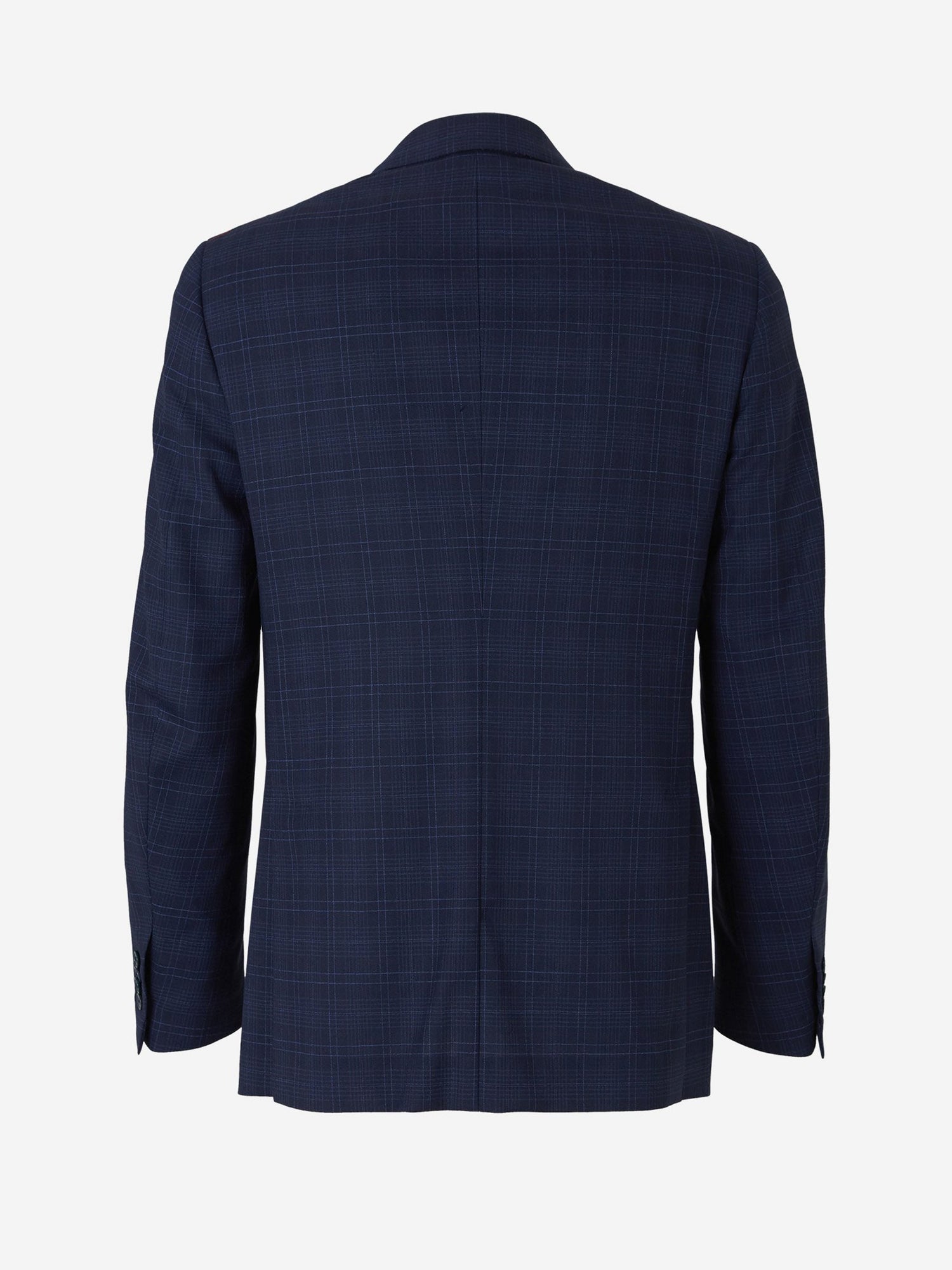 Outlet online Isaia Hombre Traje Cuadros Gregory color Azul Marino sku 312-002510 01 - Foto 3