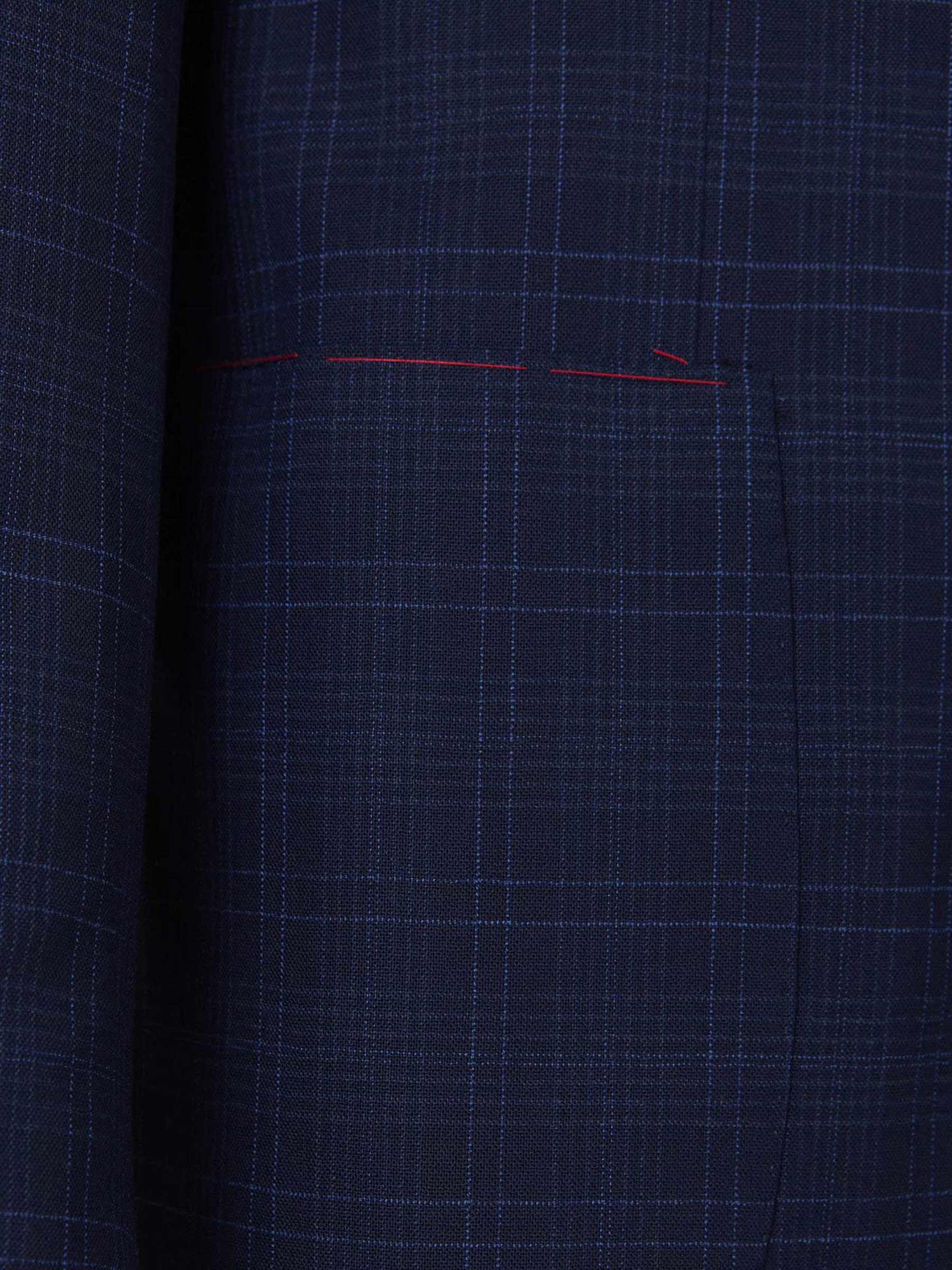 Outlet online Isaia Hombre Traje Cuadros Gregory color Azul Marino sku 312-002510 01 - Foto 5