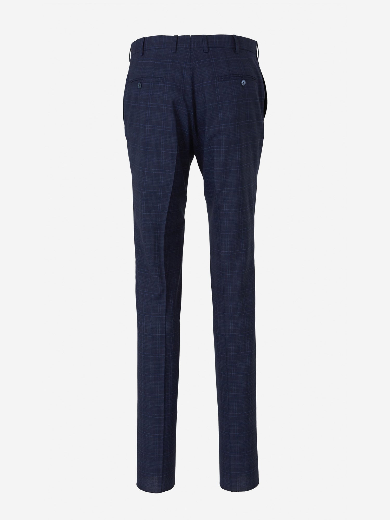 Outlet online Isaia Hombre Traje Cuadros Gregory color Azul Marino sku 312-002510 01 - Foto 8