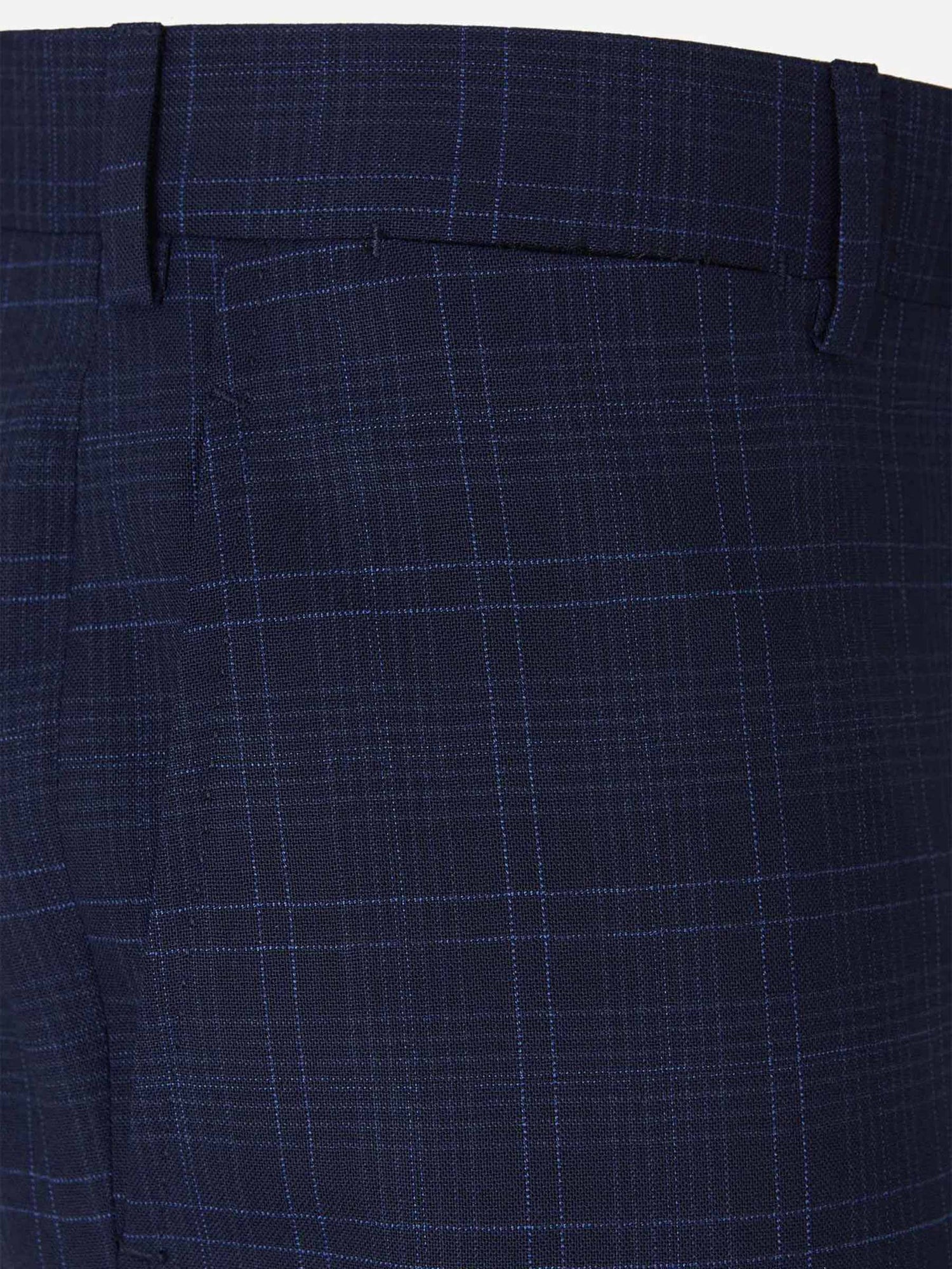 Outlet online Isaia Hombre Traje Cuadros Gregory color Azul Marino sku 312-002510 01 - Foto 9