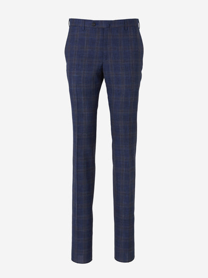 Outlet online Isaia Hombre Traje Cuadros Gregory color Azul Marino sku 312-002511 01 - Foto 7