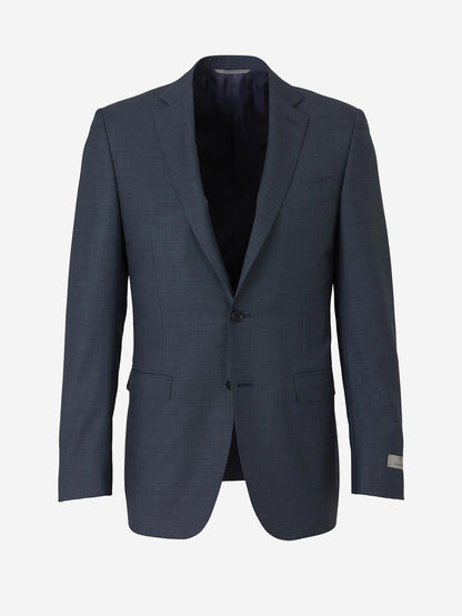 Outlet online Canali Hombre Traje Lana Ojo De Perdiz color Gris Oscuro sku 312-002520 01 - Foto 2