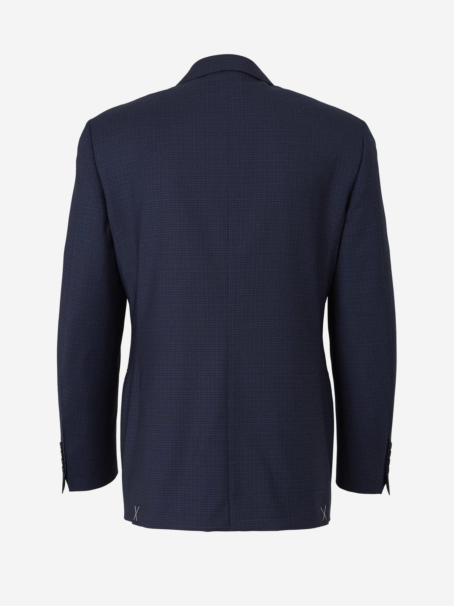 Outlet online Canali Hombre Traje Lana Cuadros color Azul Marino sku 312-002522 01 - Foto 3