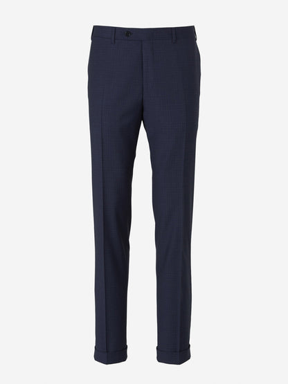 Outlet online Canali Hombre Traje Lana Cuadros color Azul Marino sku 312-002522 01 - Foto 7