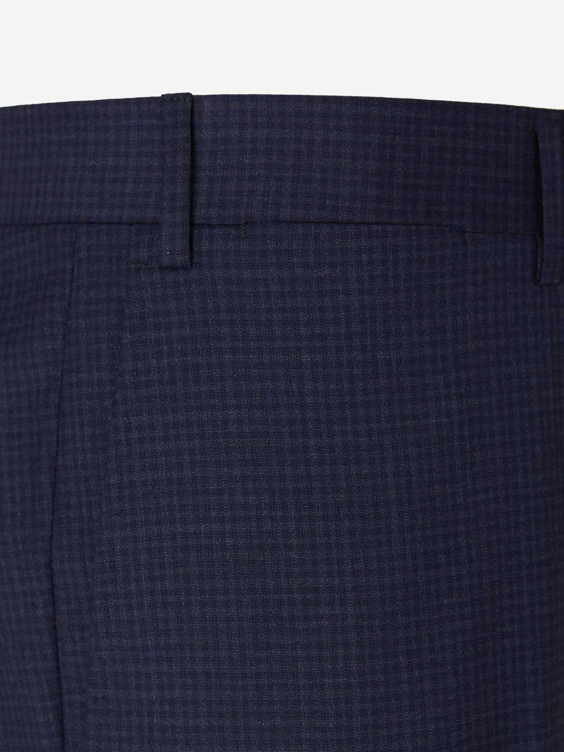 Outlet online Canali Hombre Traje Lana Cuadros color Azul Marino sku 312-002522 01 - Foto 9