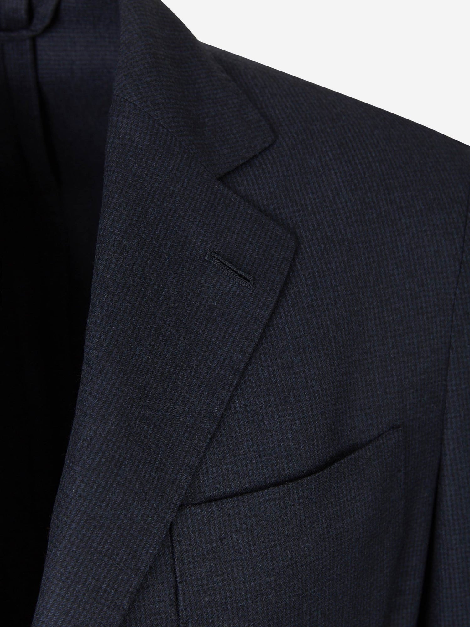Outlet online Borrelli Hombre Traje Vivara Lana color Azul Marino sku 312-002555 01 - Foto 3