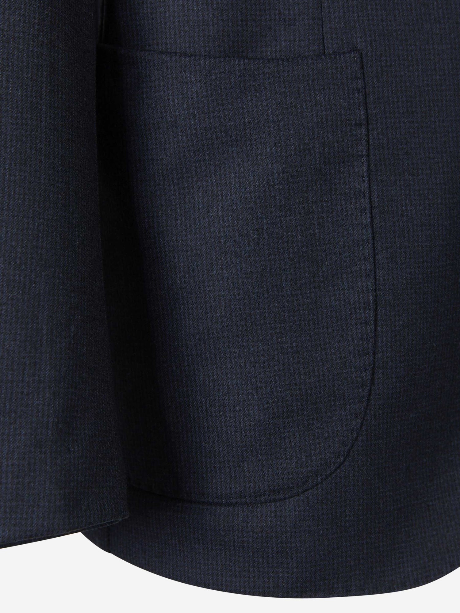 Outlet online Borrelli Hombre Traje Vivara Lana color Azul Marino sku 312-002555 01 - Foto 4