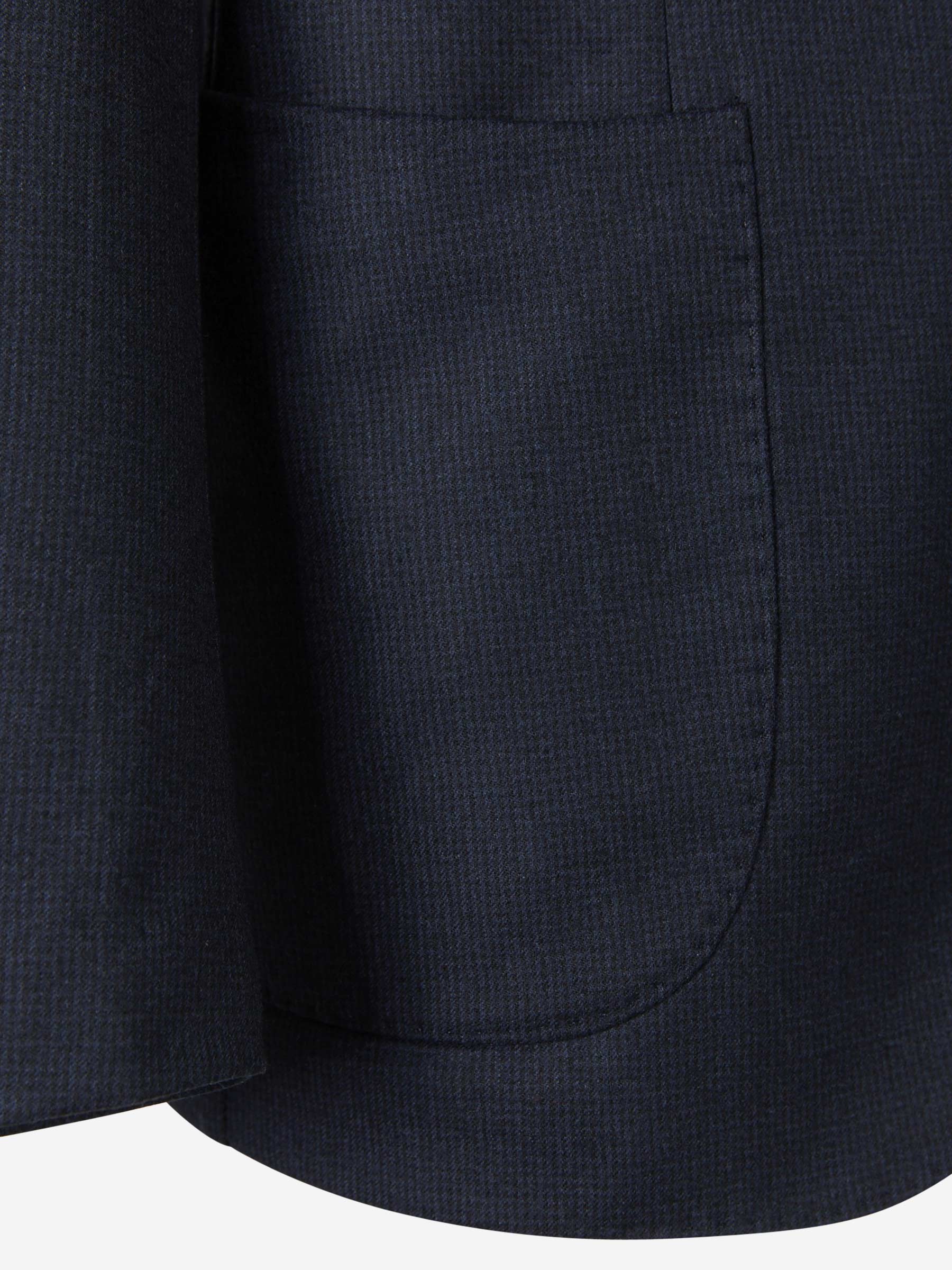 Outlet online Borrelli Hombre Traje Vivara Lana color Azul Marino sku 312-002555 01 - Foto 4