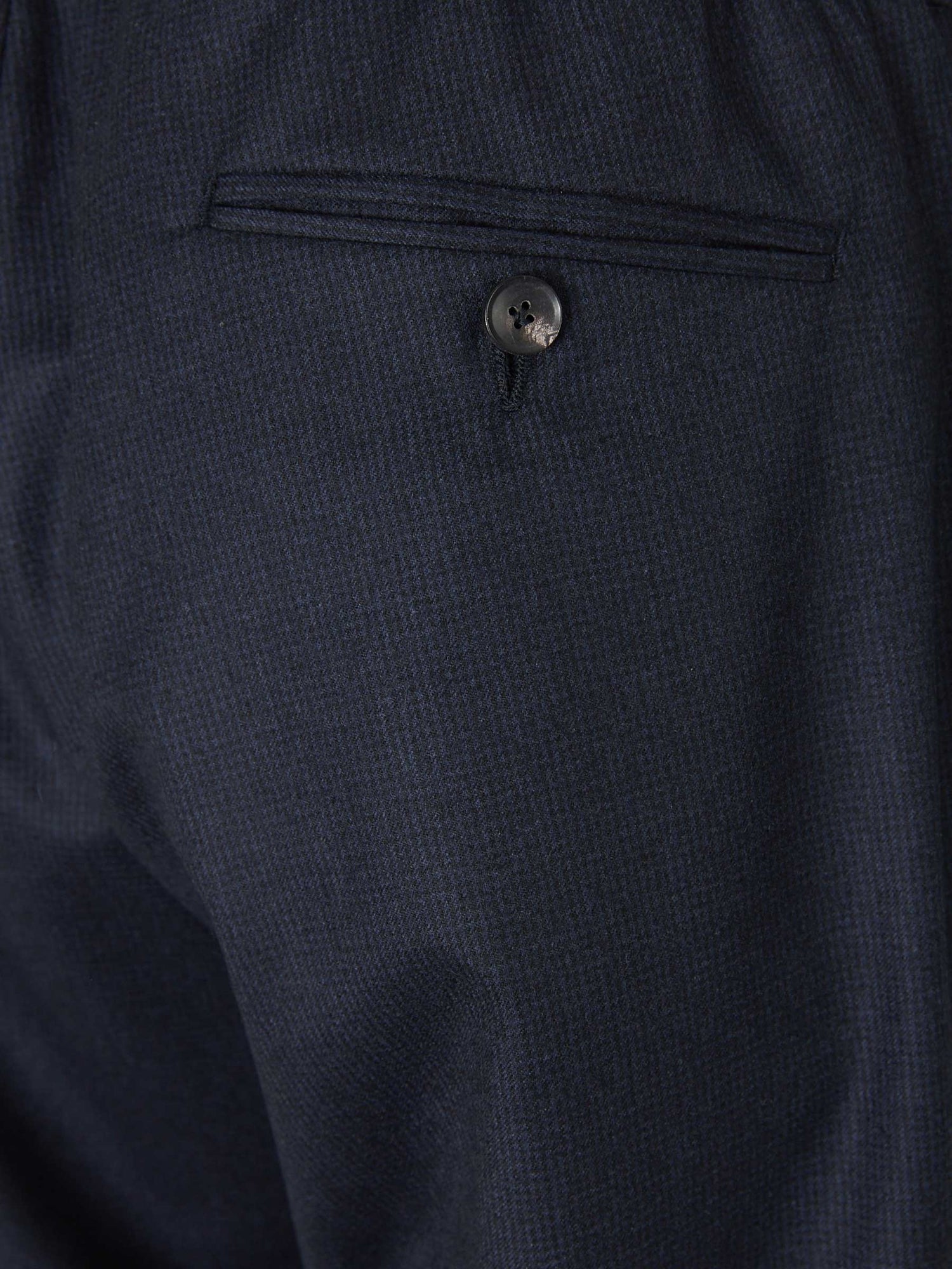 Outlet online Borrelli Hombre Traje Vivara Lana color Azul Marino sku 312-002555 01 - Foto 9