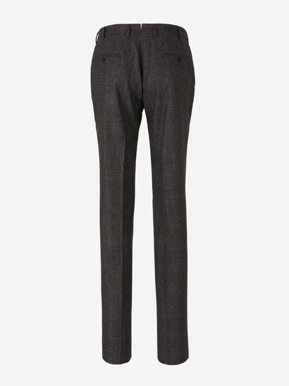 Outlet online Isaia Hombre Traje Motivo Cuadros color Gris Oscuro sku 312-002681 01 - Foto 8