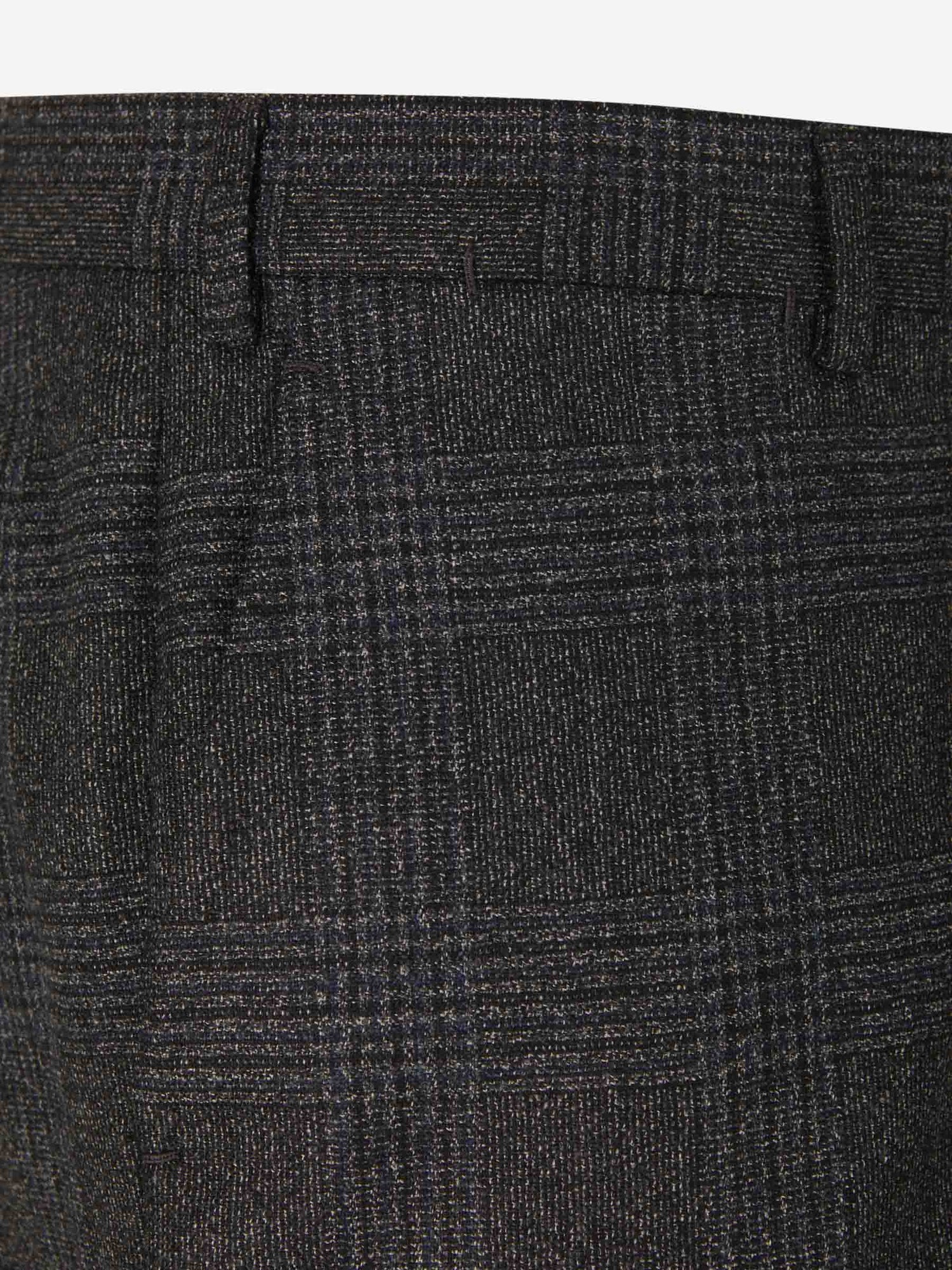 Outlet online Isaia Hombre Traje Motivo Cuadros color Gris Oscuro sku 312-002681 01 - Foto 9