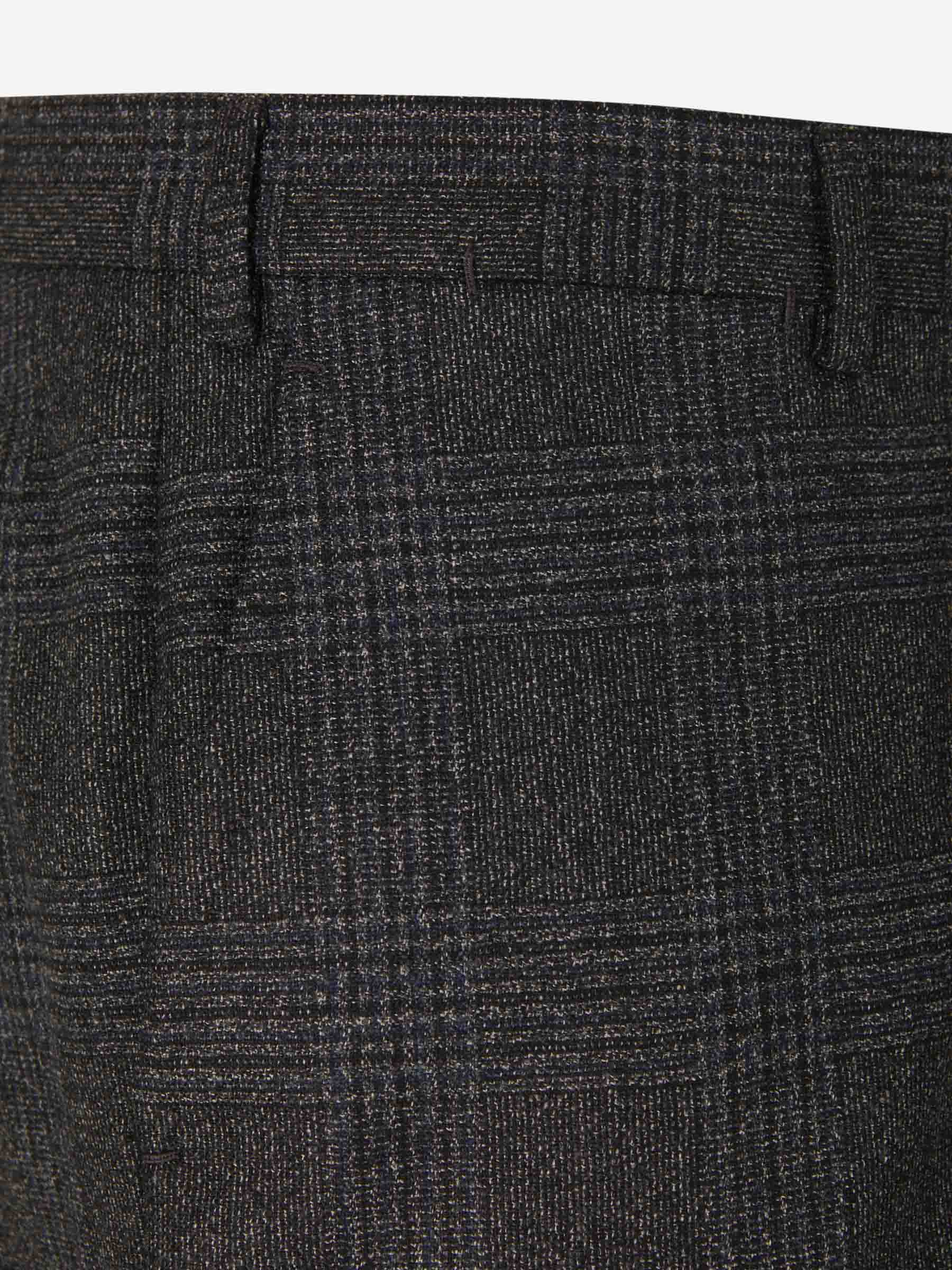 Outlet online Isaia Hombre Traje Motivo Cuadros color Gris Oscuro sku 312-002681 01 - Foto 9