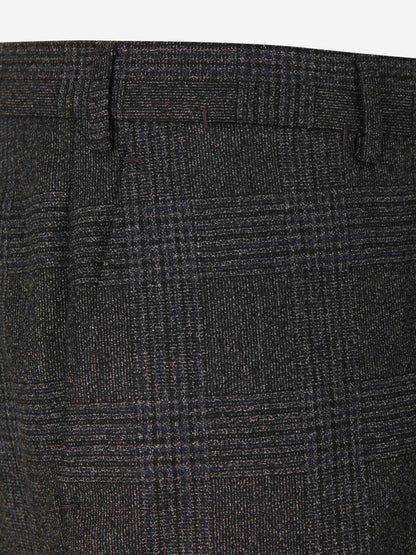 Outlet online Isaia Hombre Traje Motivo Cuadros color Gris Oscuro sku 312-002681 01 - Foto 9