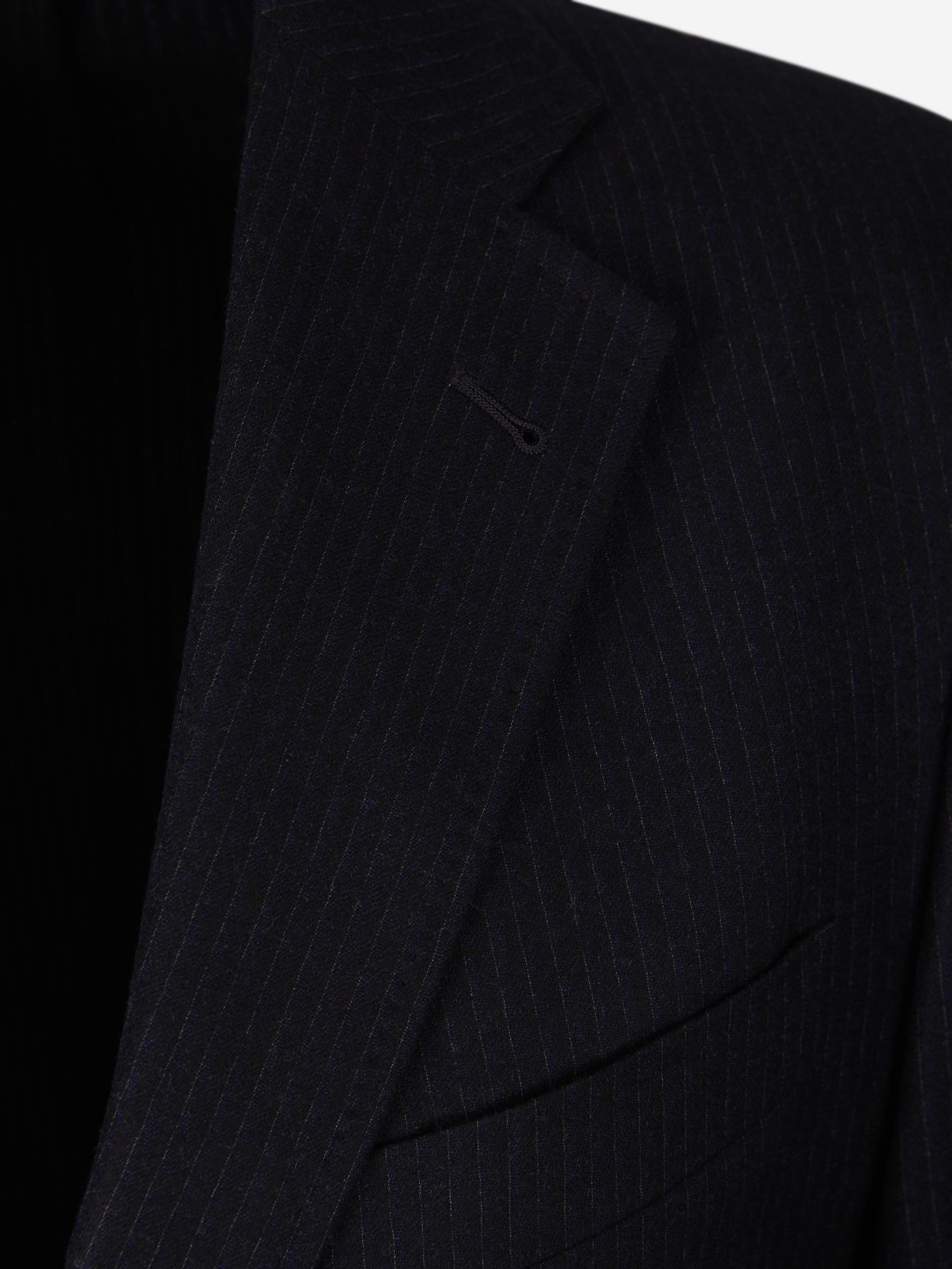 Outlet online Santa Eulalia Hombre Traje Franela Lana color Gris Oscuro sku 312-002701 01 - Foto 3