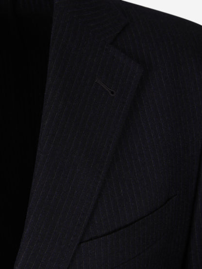 Outlet online Santa Eulalia Hombre Traje Franela Lana color Gris Oscuro sku 312-002701 01 - Foto 3