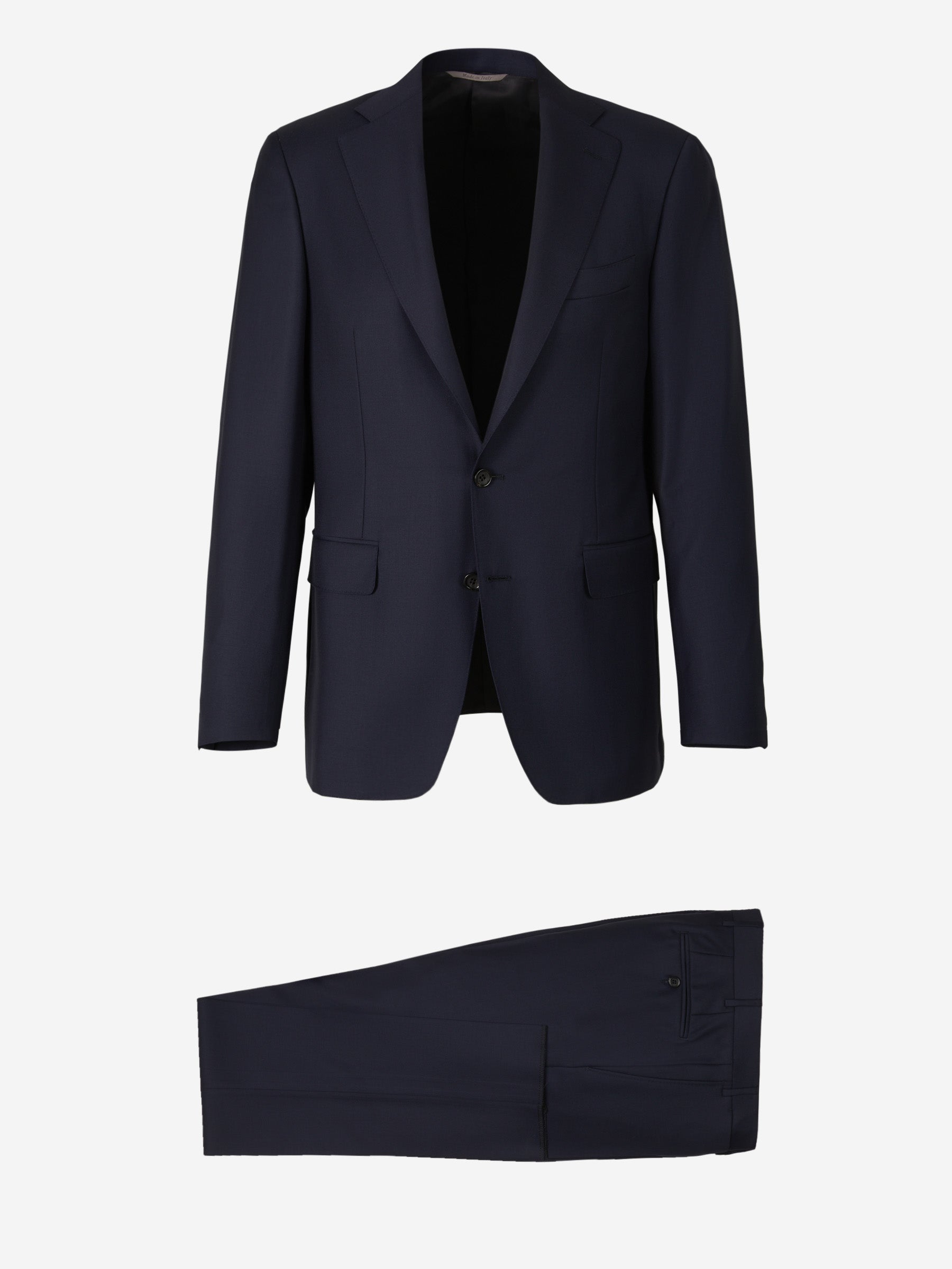 Outlet online Canali Hombre Traje de Lana color Azul Noche sku 312-002708 01 - Foto 1