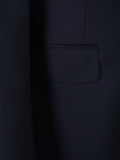 Outlet online Canali Hombre Traje de Lana color Azul Noche sku 312-002708 01 - Foto 4