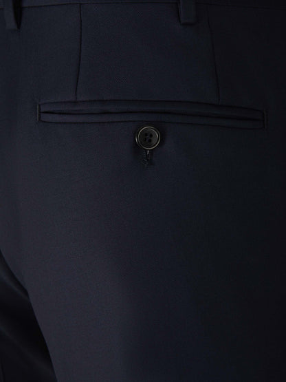 Outlet online Canali Hombre Traje de Lana color Azul Noche sku 312-002708 01 - Foto 9