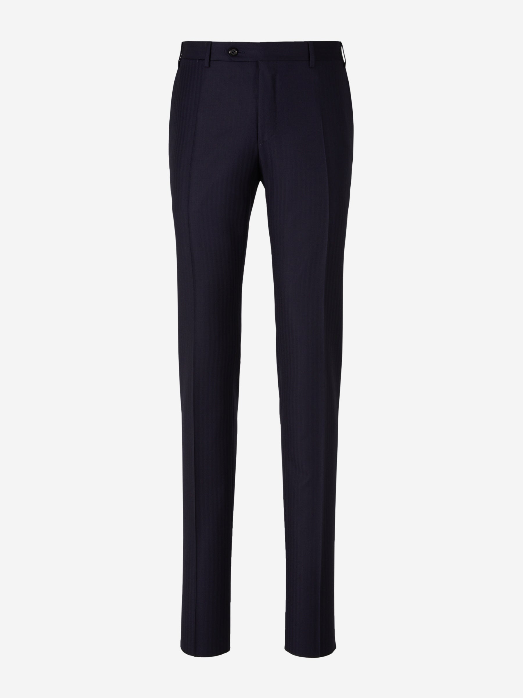 Outlet online Canali Hombre Traje Motivo Rayas Lana color Azul Noche sku 312-002710 01 - Foto 6