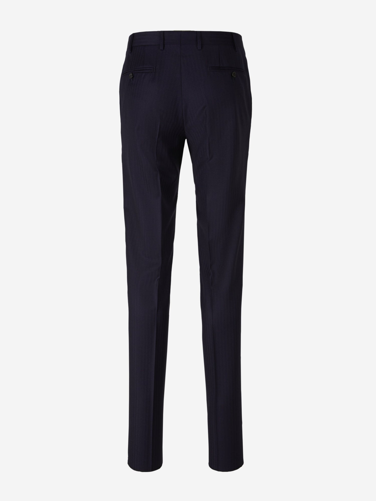 Outlet online Canali Hombre Traje Motivo Rayas Lana color Azul Noche sku 312-002710 01 - Foto 7