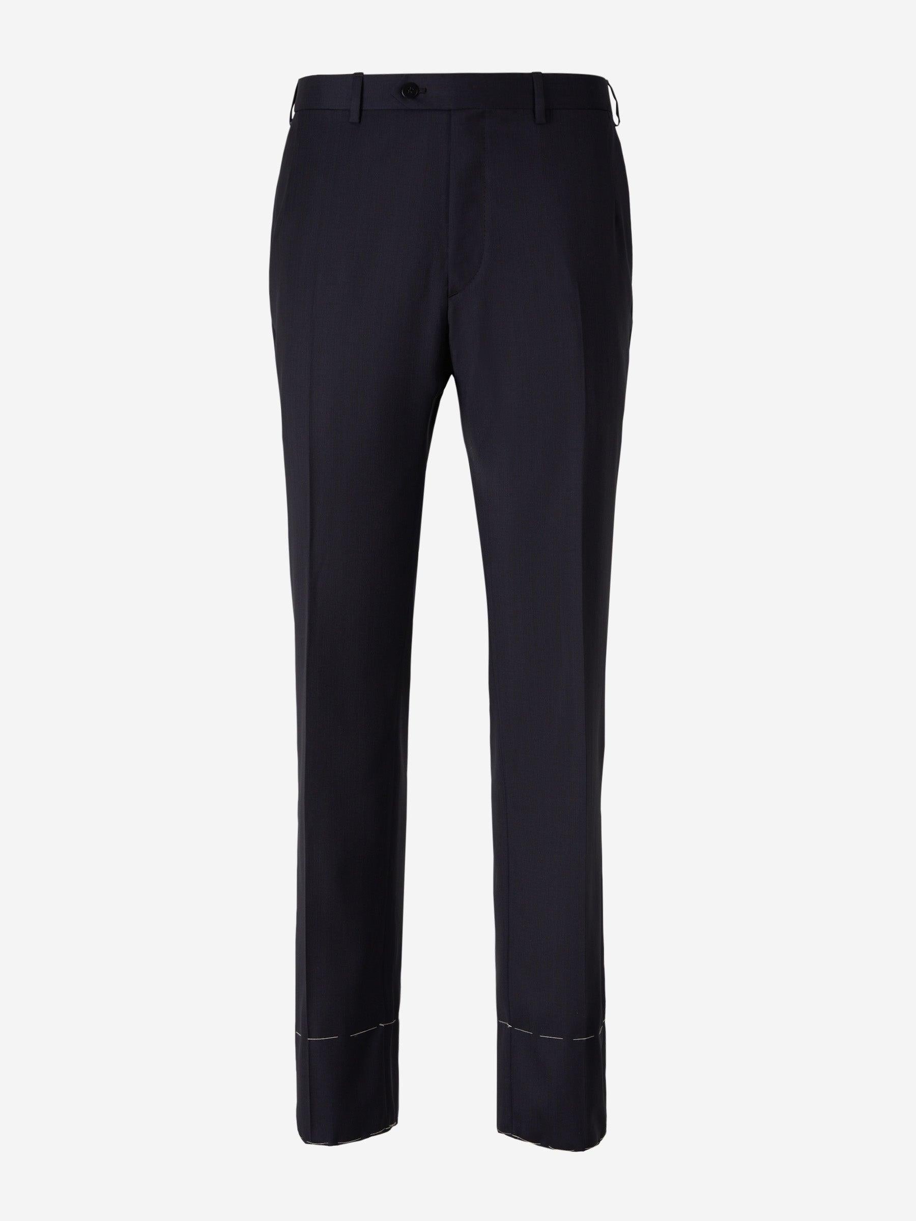 Outlet online Brioni Hombre Traje Lana y Seda color Azul Noche sku 312-002733 01 - Foto 5