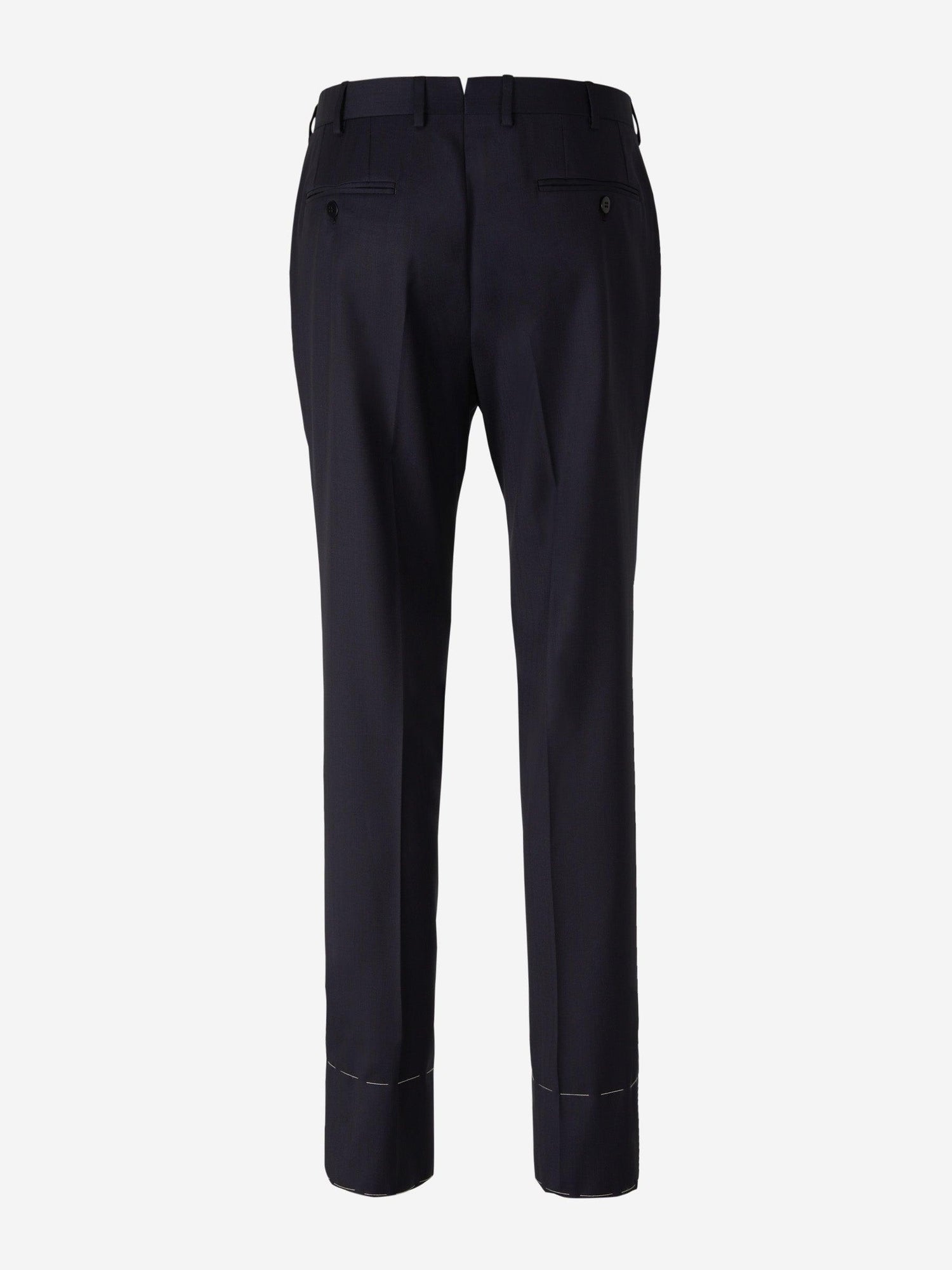 Outlet online Brioni Hombre Traje Lana y Seda color Azul Noche sku 312-002733 01 - Foto 6