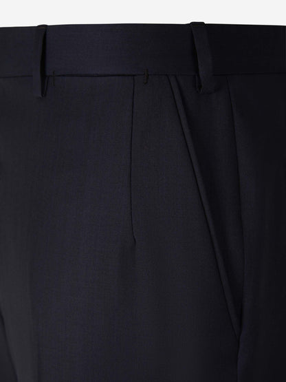 Outlet online Brioni Hombre Traje Lana y Seda color Azul Noche sku 312-002733 01 - Foto 7