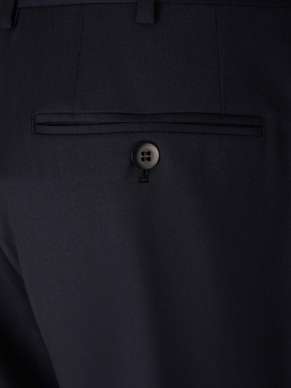 Outlet online Brioni Hombre Traje Lana y Seda color Azul Noche sku 312-002733 01 - Foto 8