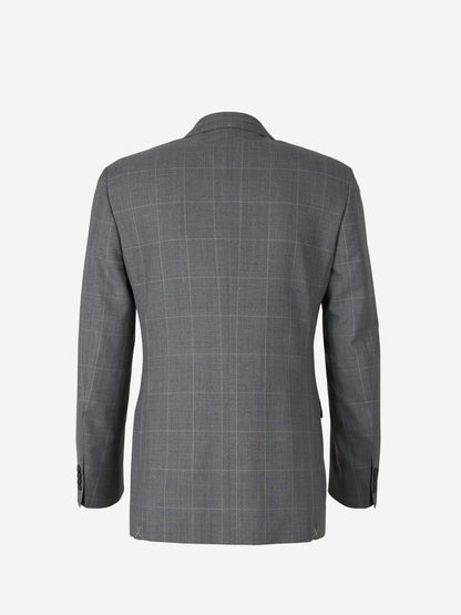 Outlet online Canali Hombre Traje Motivo Cuadros color Gris Claro sku 312-002734 01 - Foto 3