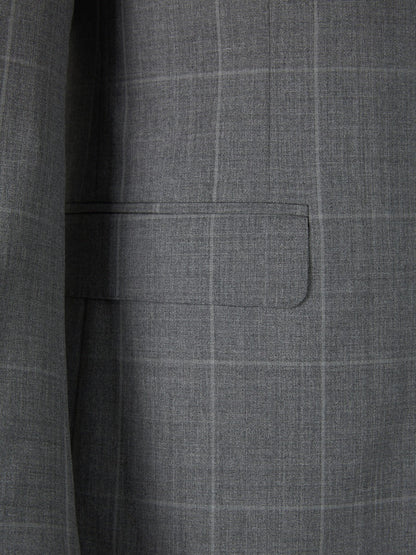 Outlet online Canali Hombre Traje Motivo Cuadros color Gris Claro sku 312-002734 01 - Foto 5